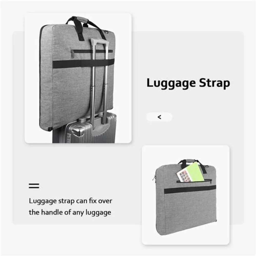 New Carry On Garment Bags for Travel, Water Resistant Hanging Suit Bag